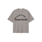 Fear of God Essentials Training 90s Tee in Faded Seal | Luxury Shoes 