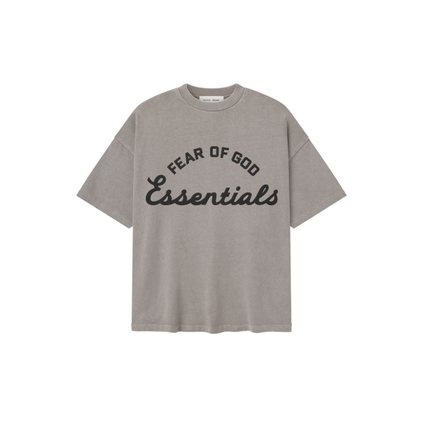 Fear of God Essentials Training 90s Tee in Faded Seal | Luxury Shoes 