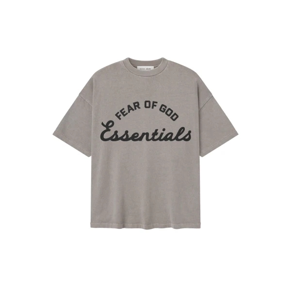 Fear of God Essentials Training 90s Tee in Faded Seal | Luxury Shoes 