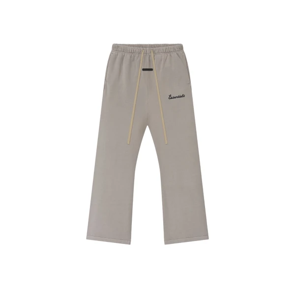 Fear of God Essentials Training Classic Flare Sweatpant in Faded Seal | Luxury Shoes 
