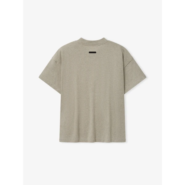 Fear of God Essentials Tri-Blend Essential Tee Slim Fit in Seal Heather | T-shirts & vests | Luxury Shoes 