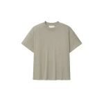 Fear of God Essentials Tri-Blend Essential Tee Slim Fit in Seal Heather | Luxury Shoes 
