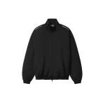 Fear of God Essentials Tricot Modern Track Jacket in Black | Luxury Shoes 