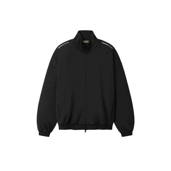 Essentials Tricot Modern Track Jacket in Black