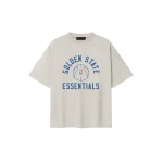 Fear of God Essentials Warriors x Barkley Hendricks 90s Tee in Heather Stone Fear of God Essentials Warriors x Barkley Hendricks 90s Tee in Heather Stone | Luxury Shoes