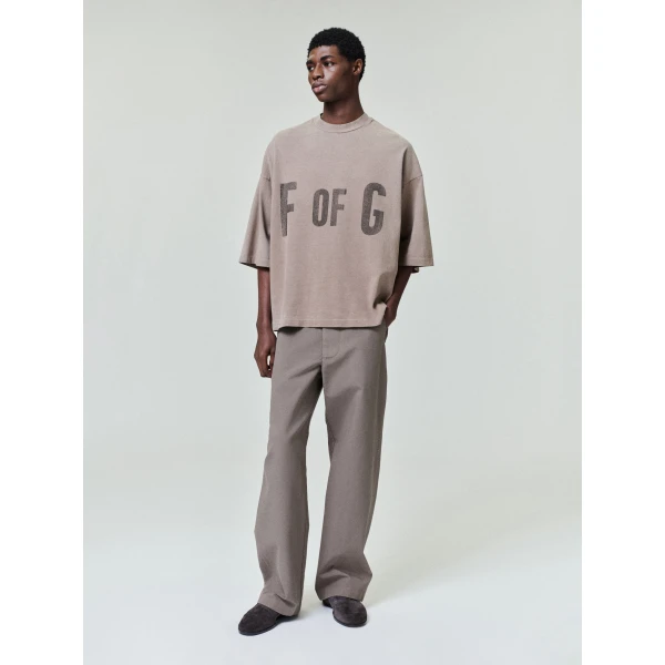 Fear of God F of G Tee in Dune Pearl | T-shirts & vests | Luxury Shoes 