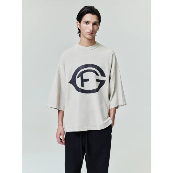 Fear of God FG 26 Tee in Dirty Ivory | T-shirts & vests | Luxury Shoes 