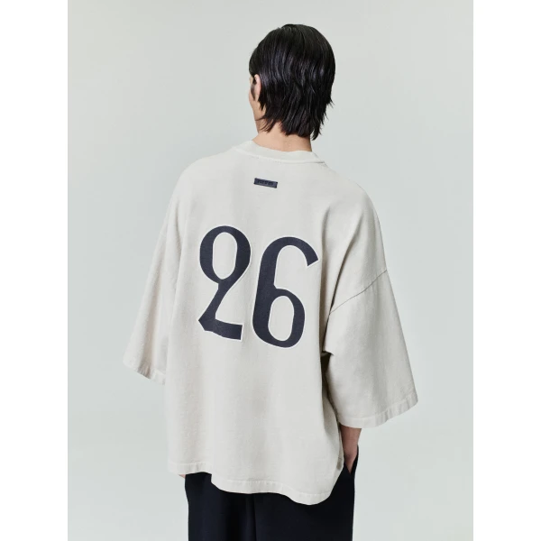 Fear of God FG 26 Tee in Dirty Ivory | T-shirts & vests | Luxury Shoes 