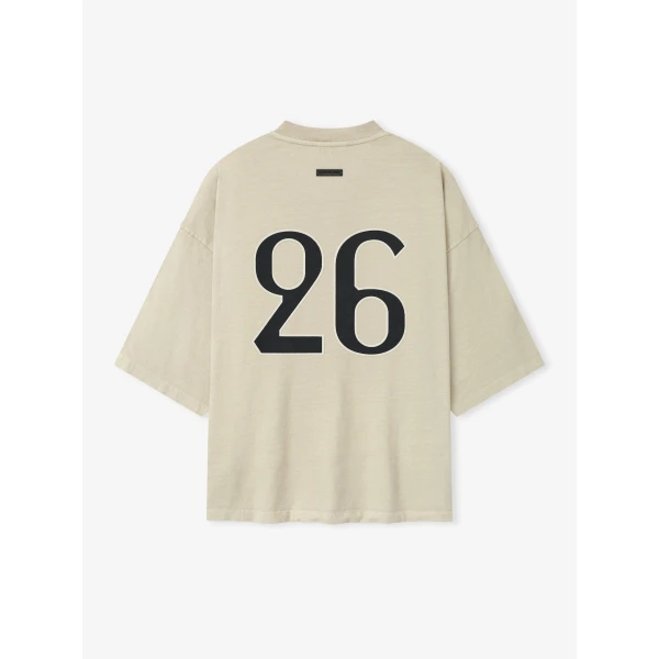 Fear of God FG 26 Tee in Dirty Ivory | T-shirts & vests | Luxury Shoes 