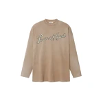 Fear of God FG 9 Long Sleeve Tee in Dune Pearl | Luxury Shoes 