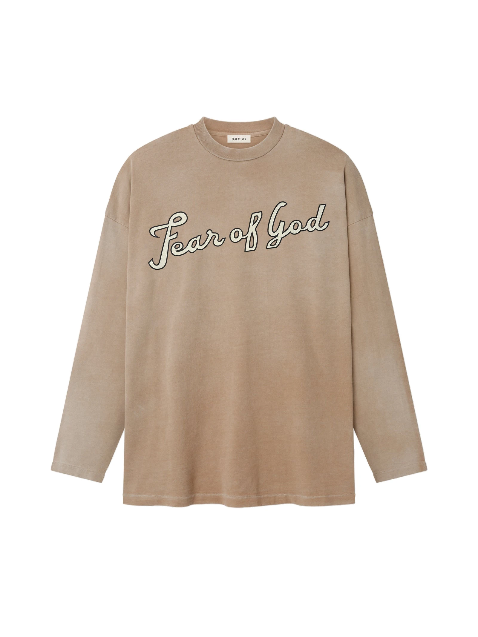 Fear of God FG 9 Long Sleeve Tee in Dune Pearl Fear of God FG 9 Long Sleeve Tee in Dune Pearl | Luxury Shoes