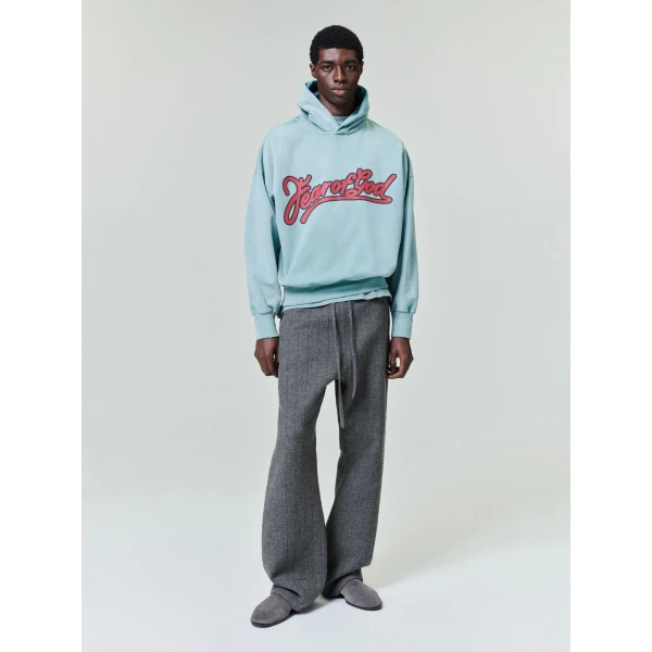 Fear of God Fear of God Classic Hoodie in Sky | Sweatshirts | Luxury Shoes 