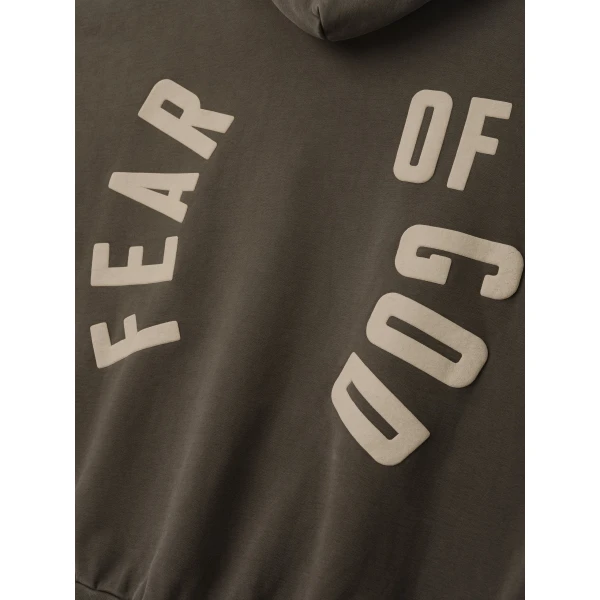 Fear of God Fear of God Classic Pocket Hoodie in Faded Brown | Sweatshirts | Luxury Shoes 