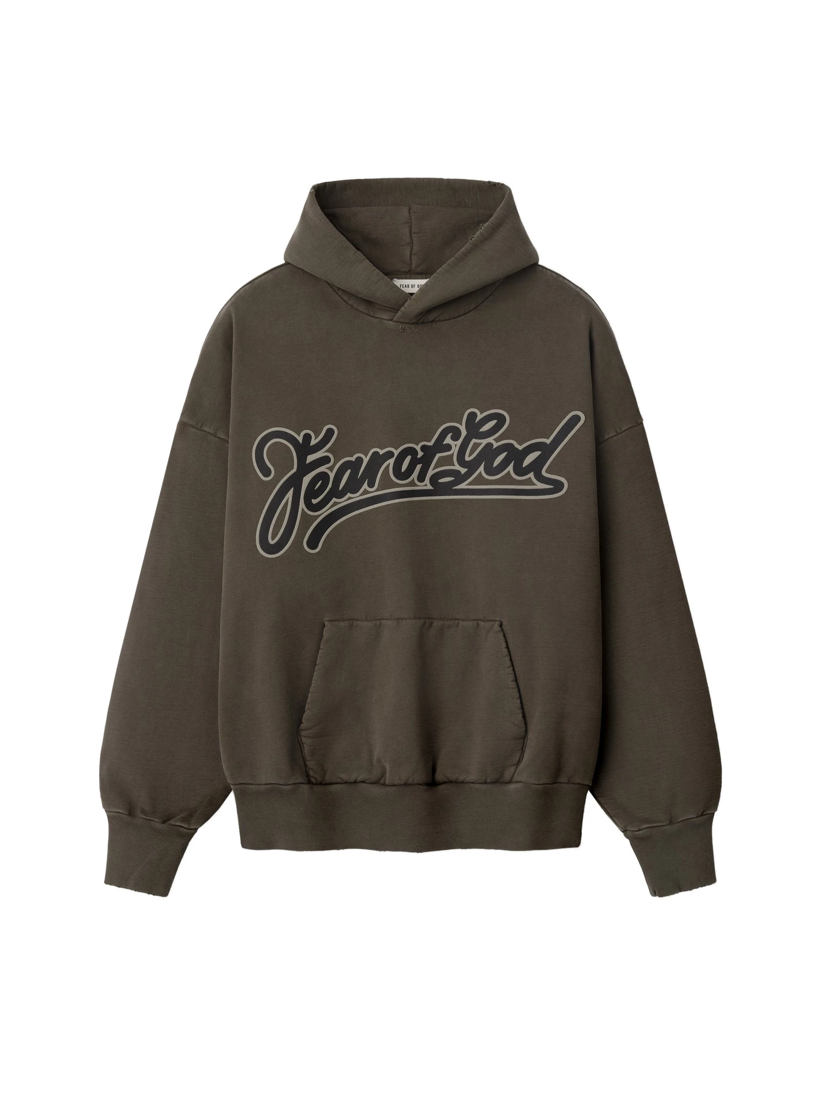 Fear of God Fear of God Classic Pocket Hoodie in Faded Brown Fear of God Fear of God Classic Pocket Hoodie in Faded Brown | Luxury Shoes