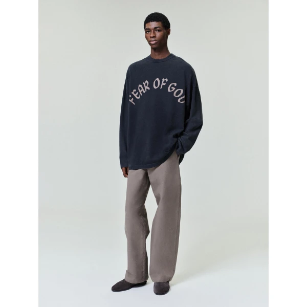 Fear of God Fear of God, F OF G Long Sleeve Tee in Black | T-shirts & vests | Luxury Shoes 