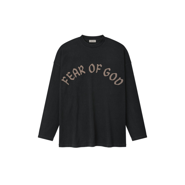 Fear of God Fear of God, F OF G Long Sleeve Tee in Black | Luxury Shoes 