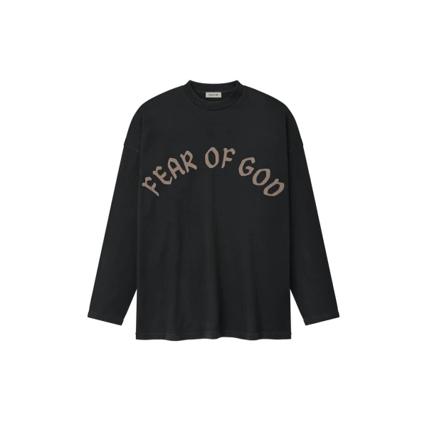 Fear of God Fear of God, F OF G Long Sleeve Tee in Black | Luxury Shoes 