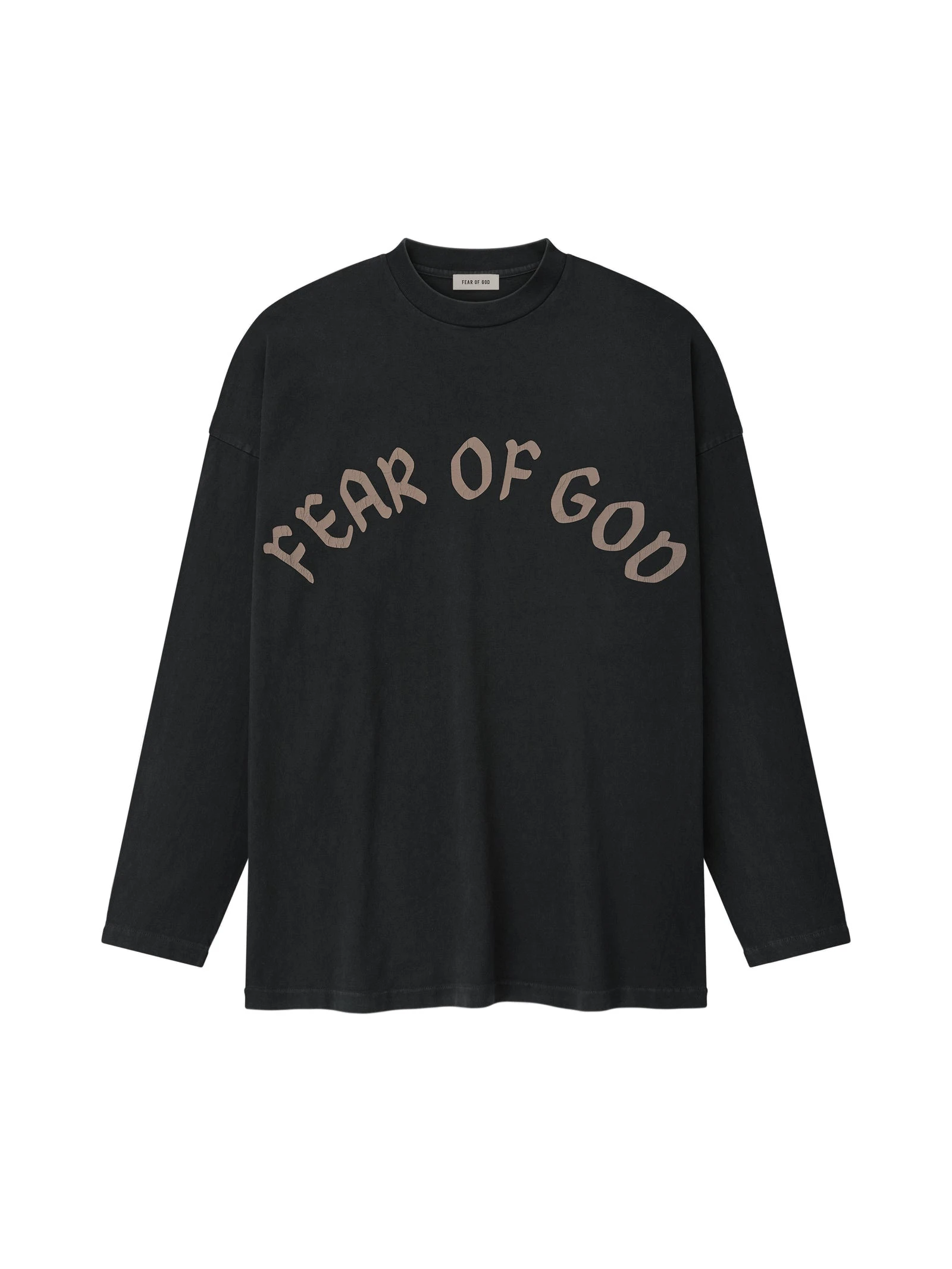 Fear of God Fear of God, F OF G Long Sleeve Tee in Black Fear of God Fear of God, F OF G Long Sleeve Tee in Black | Luxury Shoes
