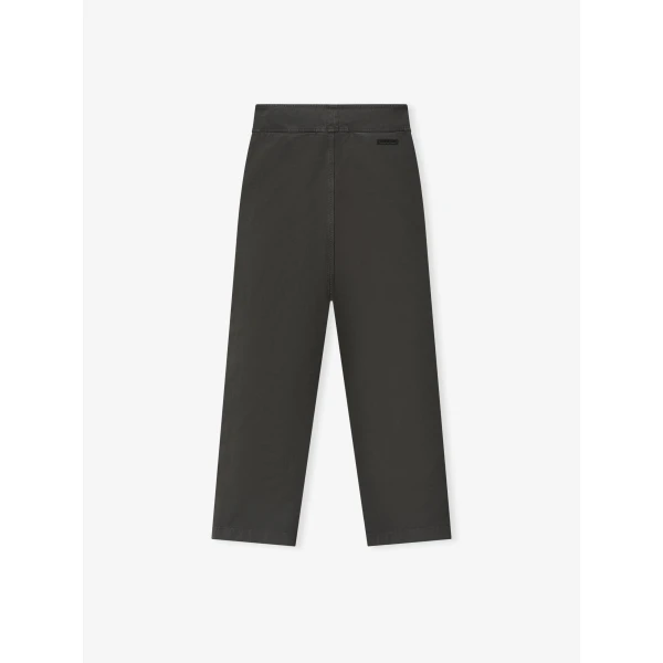 Fear of God Garment Dyed Cotton Casual Pant in Dark Grey | Pants | Luxury Shoes 