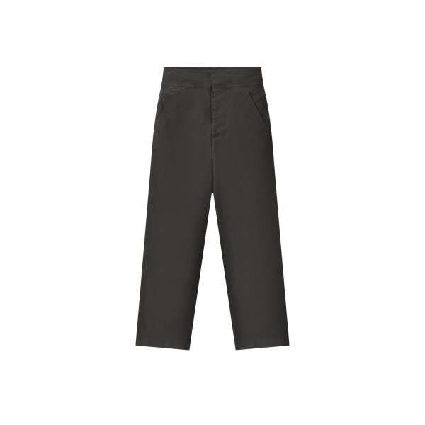 Fear of God Garment Dyed Cotton Casual Pant in Dark Grey | Luxury Shoes 