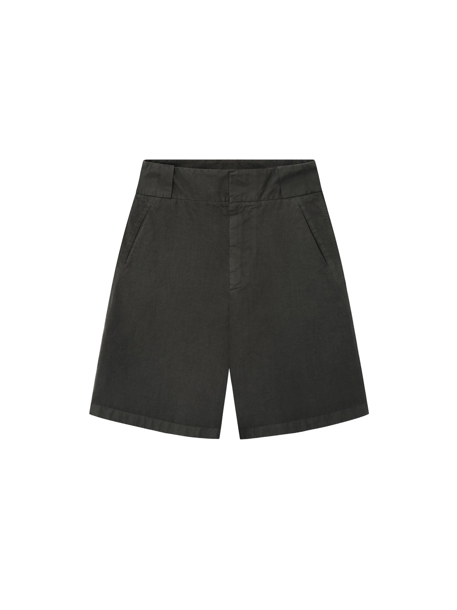 Fear of God Garment Dyed Cotton Casual Short in Dark Grey Fear of God Garment Dyed Cotton Casual Short in Dark Grey | Luxury Shoes