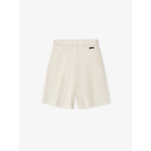 Fear of God Garment Dyed Cotton Casual Short in Natural | Shorts | Luxury Shoes 