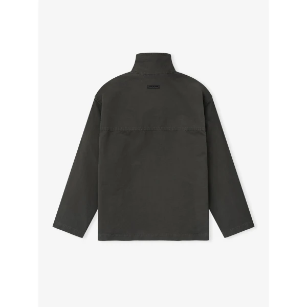 Fear of God Garment Dyed Cotton Sport Jacket in Dark Grey | Men Jackets | Luxury Shoes 