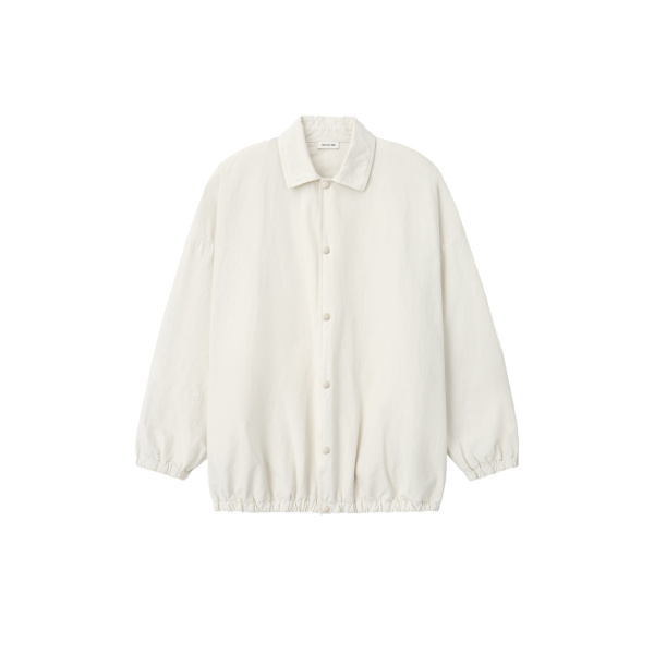 Fear of God Garment Dyed Cotton Windbreaker in Natural | Luxury Shoes 