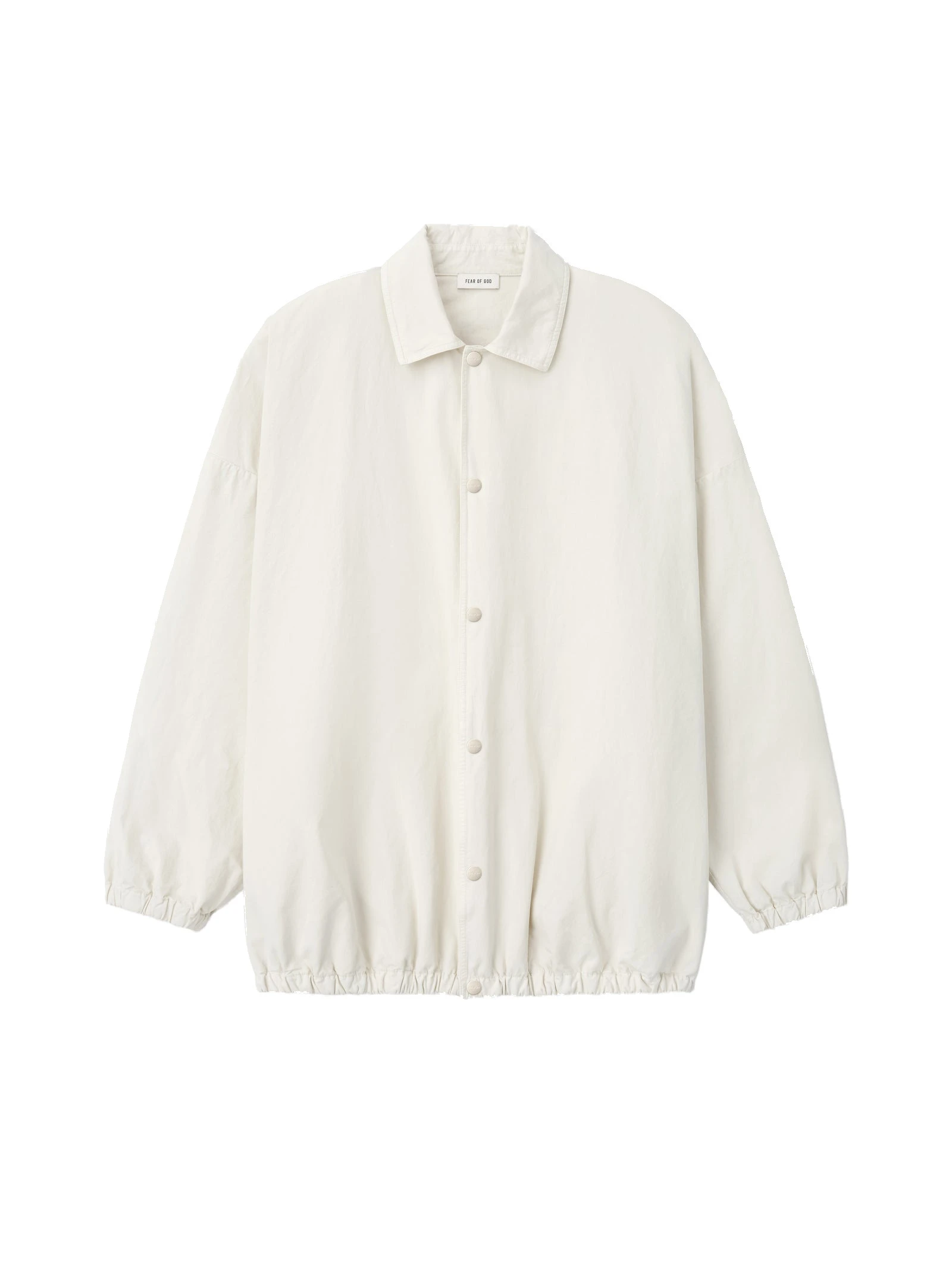 Fear of God Garment Dyed Cotton Windbreaker in Natural Fear of God Garment Dyed Cotton Windbreaker in Natural | Luxury Shoes