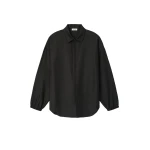 Fear of God Grey Striped Wool Elastic Cuff Shirt in Grey Striped | Luxury Shoes 