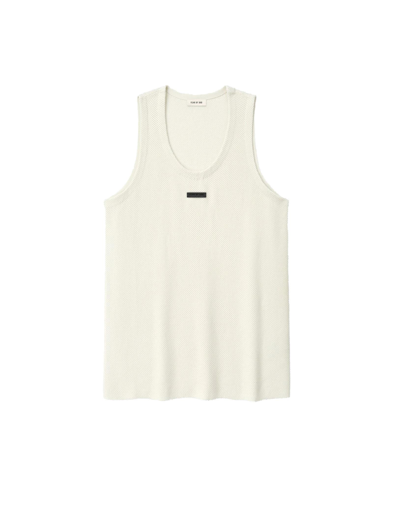 Fear of God Knitted Tank Top in Cream Fear of God Knitted Tank Top in Cream | Luxury Shoes