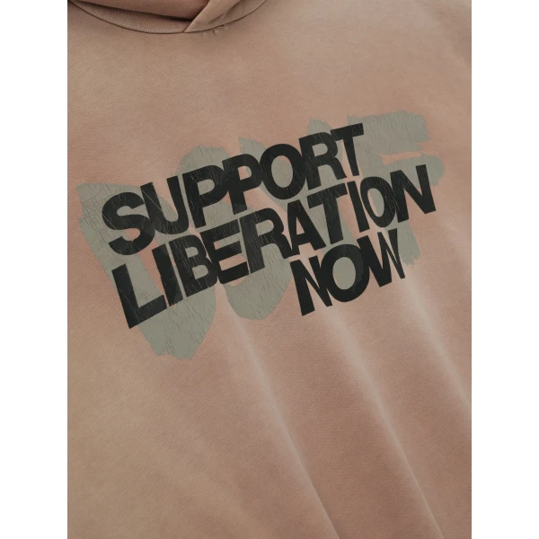 Fear of God Liberation Now Hoodie in Dune Pearl | Sweatshirts | Luxury Shoes 