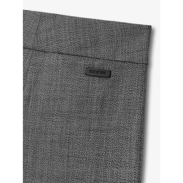 Fear of God Mouline Wool Casual Flat Front Pant in Off White and Black | Pants | Luxury Shoes 