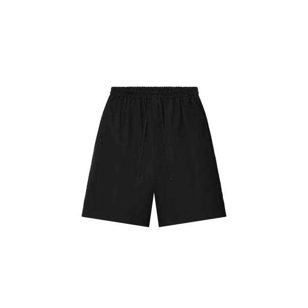 Nylon Ripstop Sport Short in Black