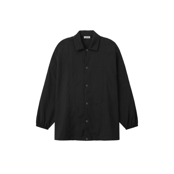 Fear of God Nylon Ripstop Tech Windbreaker in Black | Luxury Shoes 