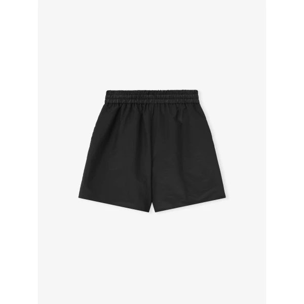 Fear of God Nylon Taffeta Padded Sport Short in Off Black | Shorts | Luxury Shoes 