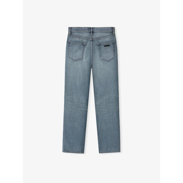 Fear of God Straight 5 Pocket Jean in Medium Indigo | Pants | Luxury Shoes 