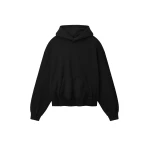 Fear of God Sunfaded Classic Half Raglan Hoodie with Pocket in Black | Luxury Shoes 