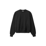 Fear of God Sunfaded Classic Half Raglan Sweatshirt in Black | Luxury Shoes 