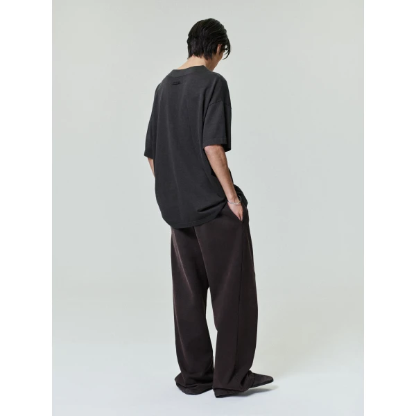 Fear of God Sunfaded Wide Leg Sweatpant in Dark Brown | Pants | Luxury Shoes 
