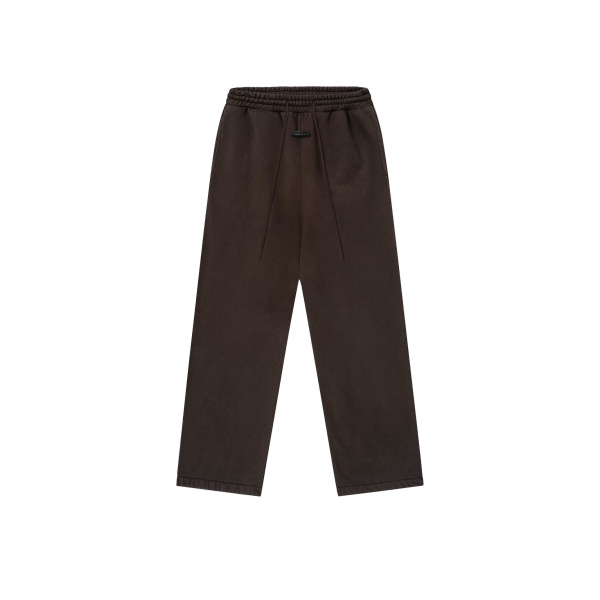 Fear of God Sunfaded Wide Leg Sweatpant in Dark Brown | Luxury Shoes 