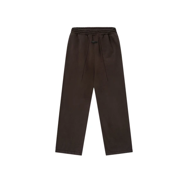 Fear of God Sunfaded Wide Leg Sweatpant in Dark Brown | Luxury Shoes 