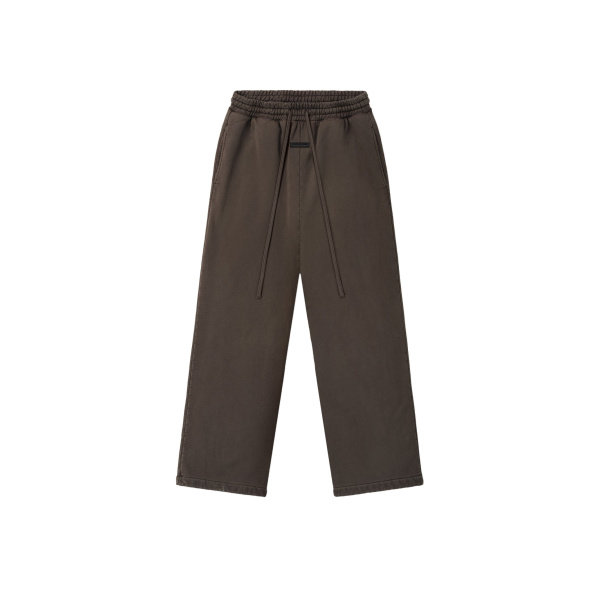 Fear of God Sunfaded Wide Leg Sweatpant in Faded Brown | Luxury Shoes 