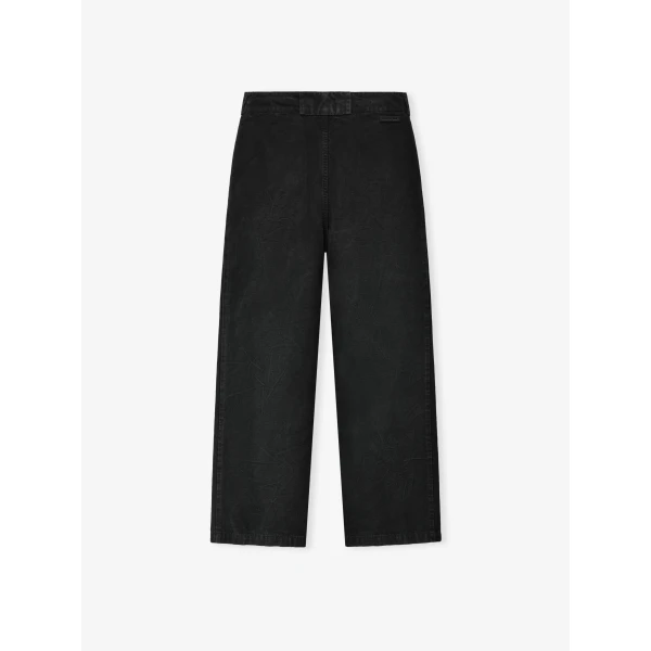 Fear of God Washed Canvas Utility Pant in Washed Black | Pants | Luxury Shoes 
