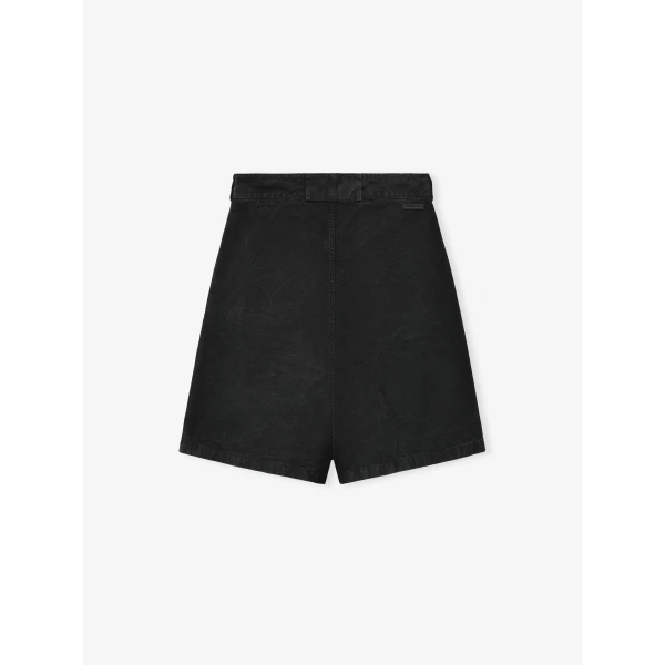 Fear of God Washed Canvas Utility Shorts in Washed Black | Shorts | Luxury Shoes 