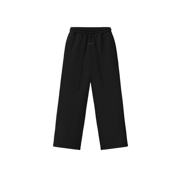 Fear of God Wide Leg Sweatpants in Black | Luxury Shoes 