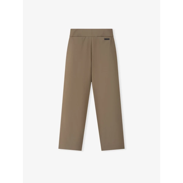 Fear of God Wool Poplin Casual Flat Front Pants in Clay | Pants | Luxury Shoes 