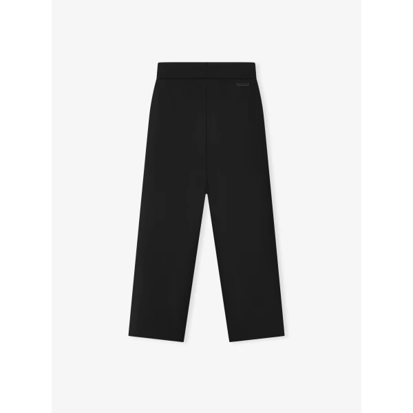 Fear of God Wool Ripstop Casual Flat Front Pant in Black | Pants | Luxury Shoes 