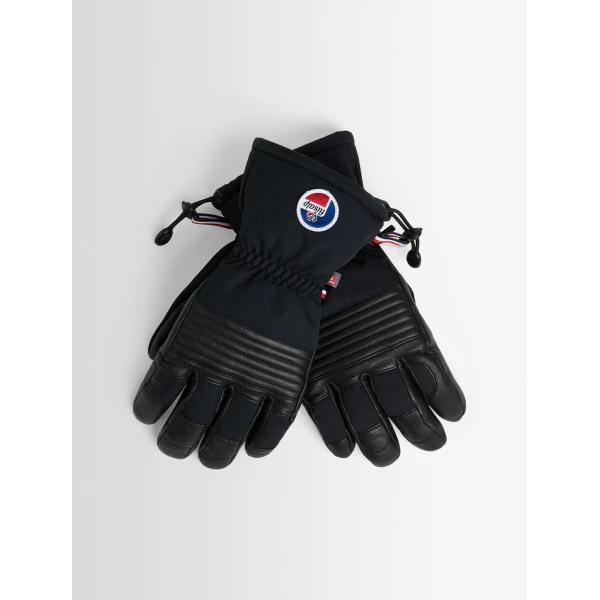 Fusalp Albinen Ski Gloves in Black, view 2 | Gloves | Luxury Shoes 