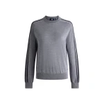 Fusalp Anayral Sweater in Mouse Grey and Black | Sweaters | Luxury Shoes 